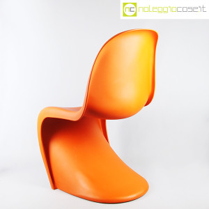 Vitra, sedia Panton Chair arancio, Verner Panton (4)
