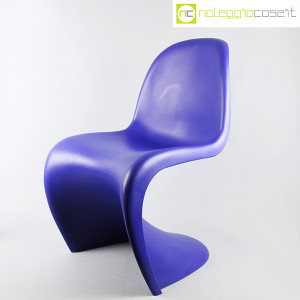Vitra, sedia Panton Chair blu, Verner Panton (3)
