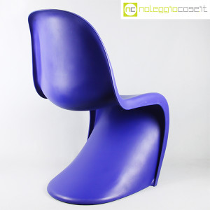 Vitra, sedia Panton Chair blu, Verner Panton (4)