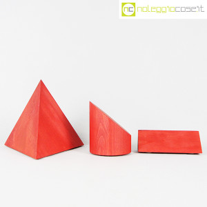 Forme geometriche in legno set 01 (rosso) (2)