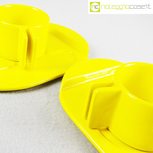 Gabbianelli, coppia tazze gialle con piattino serie Liisi, Liisi Beckmann (6)