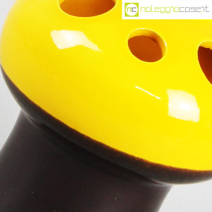 Vaso a fungo giallo marrone (7)