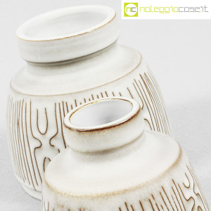 Ceramiche Franco Pozzi, coppia piccoli vasi con decori, Ambrogio Pozzi (7)