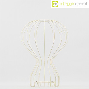 Oggetto wireframe bianco (struttura lampada Gatto) (2)