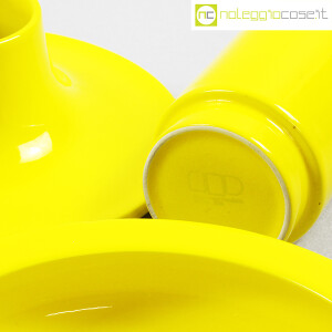 Ceramiche Franco Pozzi, set ceramiche componibili GIALLO, Ambrogio Pozzi (9)