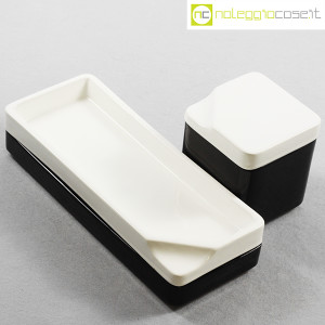 Gedy, contenitori in ceramica bianco nero, Makio Hasuike (4)