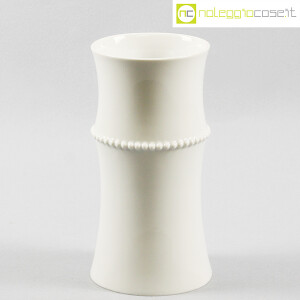 Alessi, vaso bianco Medium Vase, Michael Graves (1)