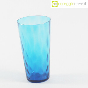 Venini, bicchiere vaso azzurro (3)