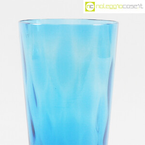 Venini, bicchiere vaso azzurro (6)