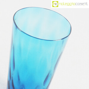 Venini, bicchiere vaso azzurro (8)